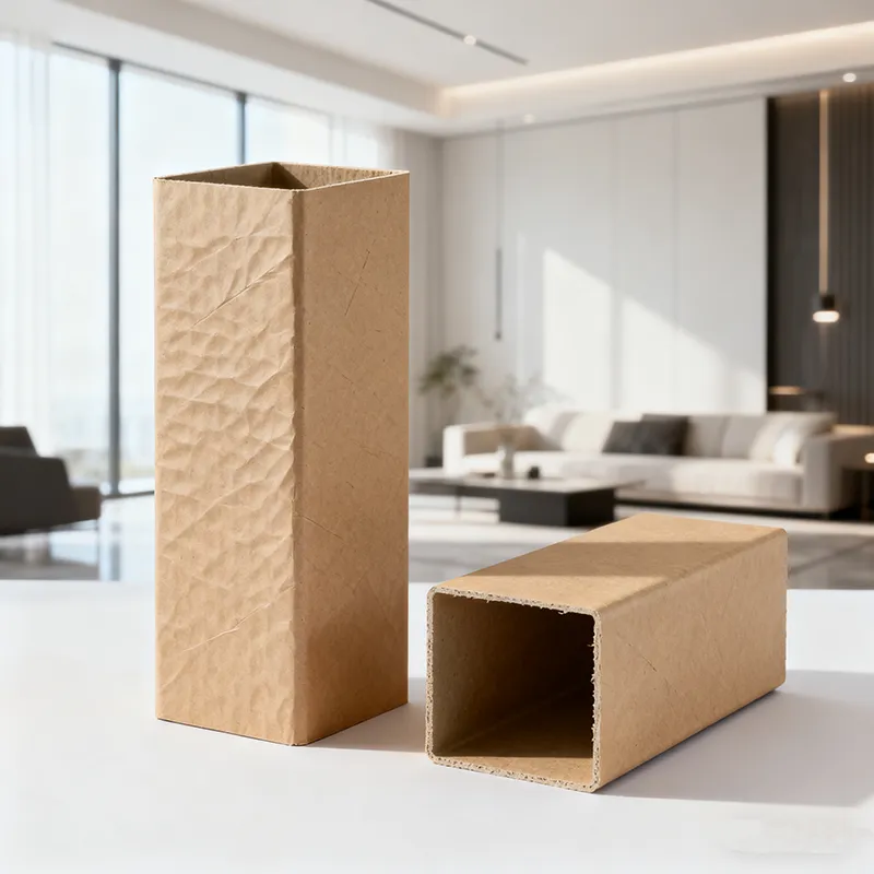 Tabung Kertas Persegi Ramah Lingkungan